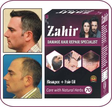 Zahir 2 in 1 damage hair Repair shampoo and oil